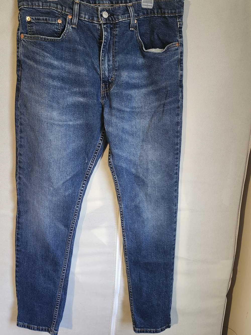 Levi's Slim Fit Men's Dark Blue Denim Jeans